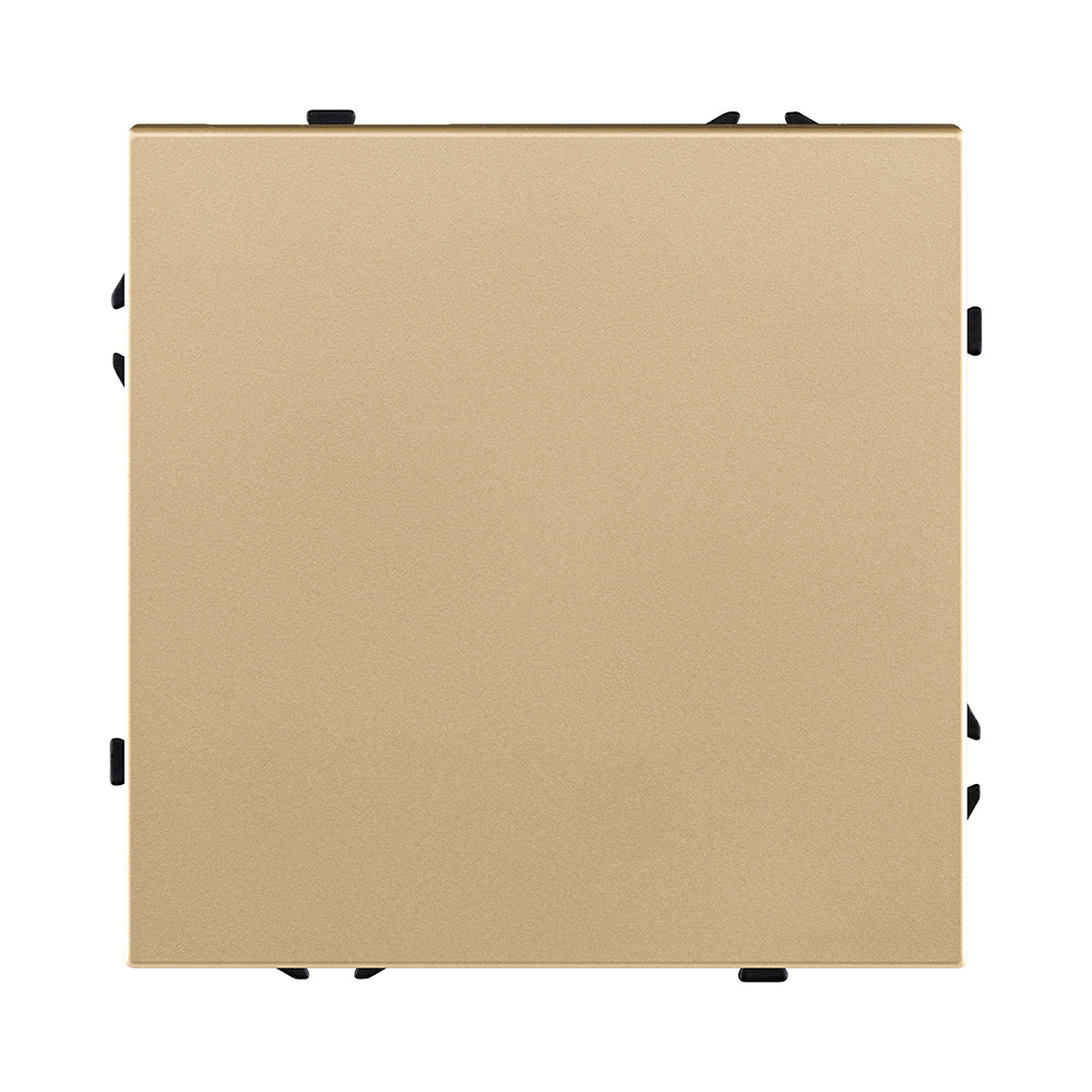 Изображение товара Переключатель 1-клавишный перекрестный 10А/220vВ, золотой Kollinger Eclipse EC-003GD