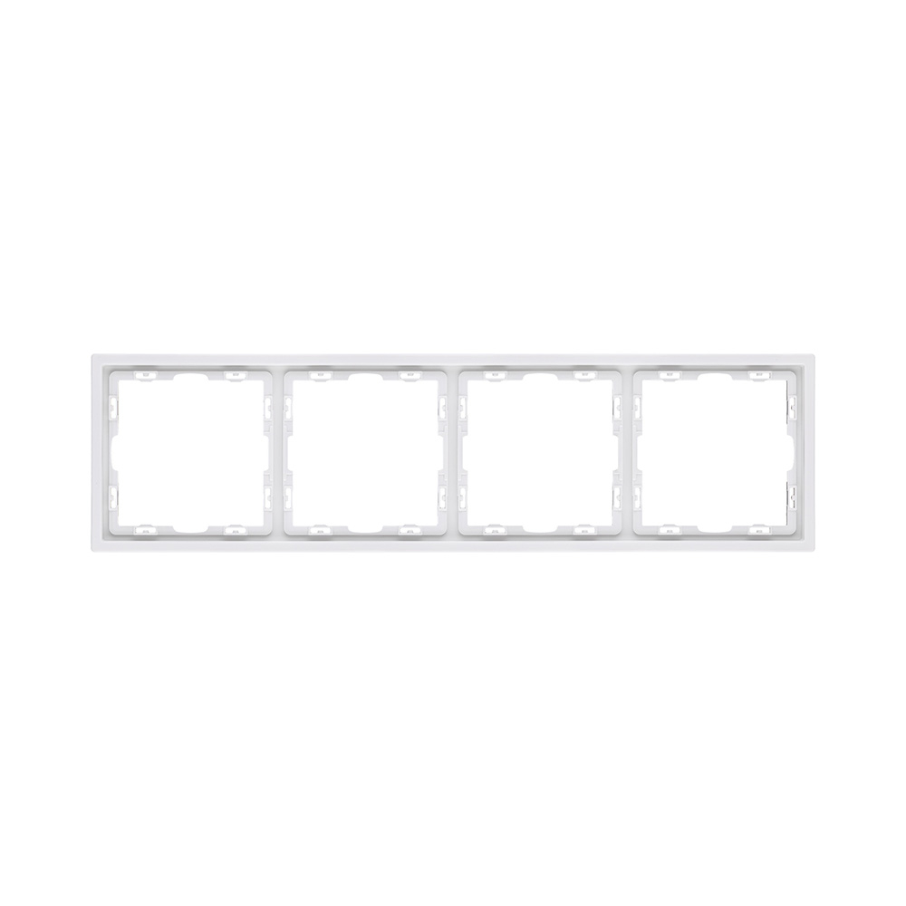 Изображение товара Рамка 4-постовая, белый матовый Kollinger Eclipse EC4WH