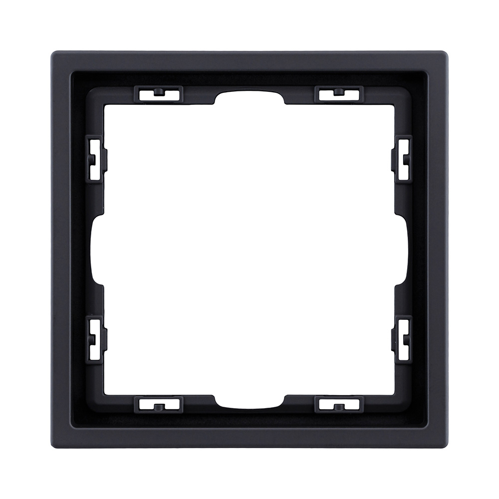 Изображение товара Рамка 1-постовая, чёрный матовый Kollinger Eclipse EC1BK