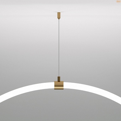 Подвесной трос для круглого гибкого неона Full light латунь (2м) FL 2830 