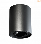 Светильник накладной, поворотный, черный, под лампу GU10, IP20 LONER 1ED black