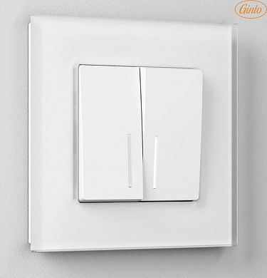 Рамки Senso Белые, стекло soft-touch, Werkel