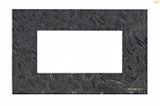 Рамка 1-я 4 мод Камень Сланец ABB Zenit (итальянский стандарт)