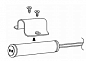 ИК-датчик SR2-Door Round (12V. 20W) 